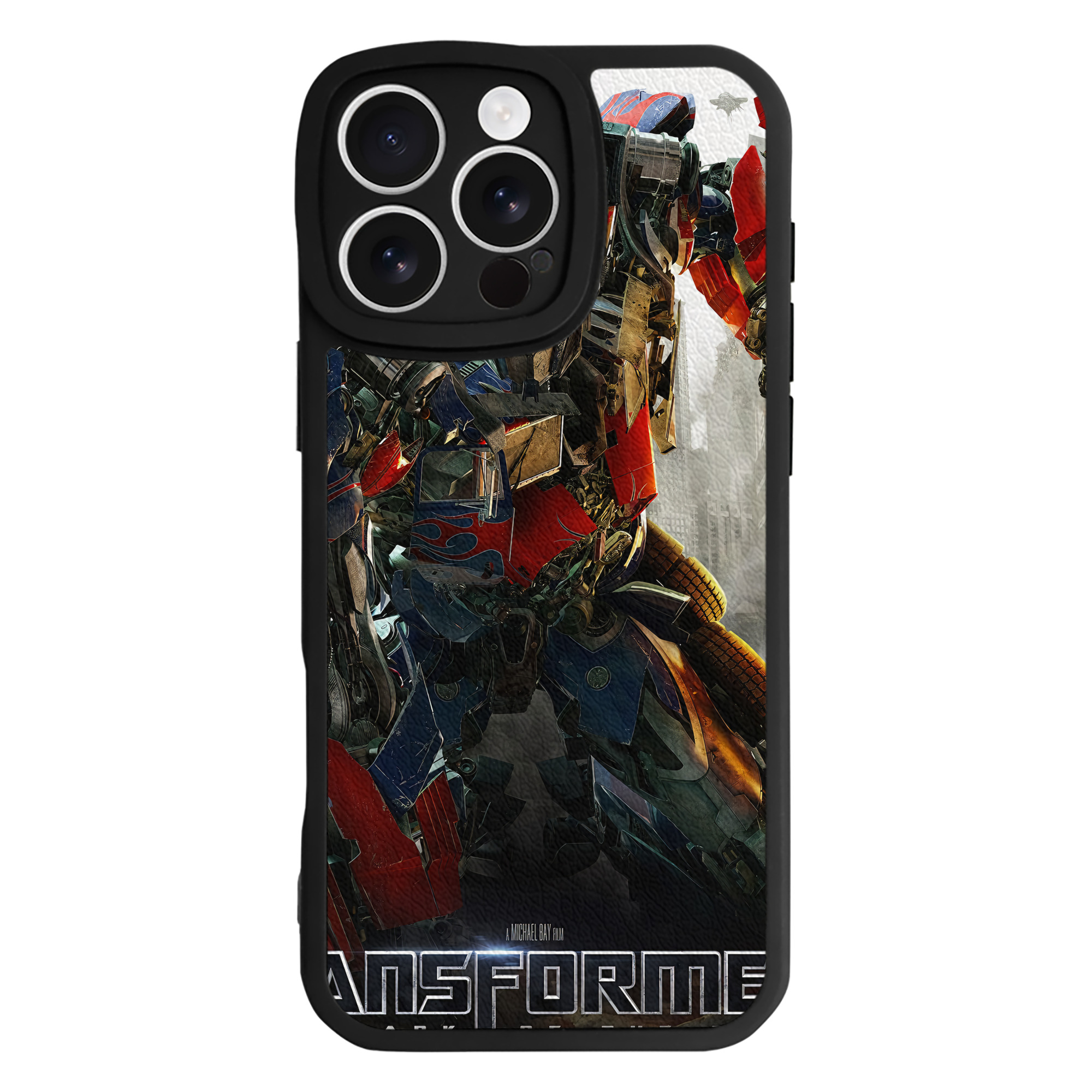 （画像用） Transformers トランスフォーマー 【iPhone 16シリーズ対応】シリコンスマホケース（レザー調） 材質：シリコン